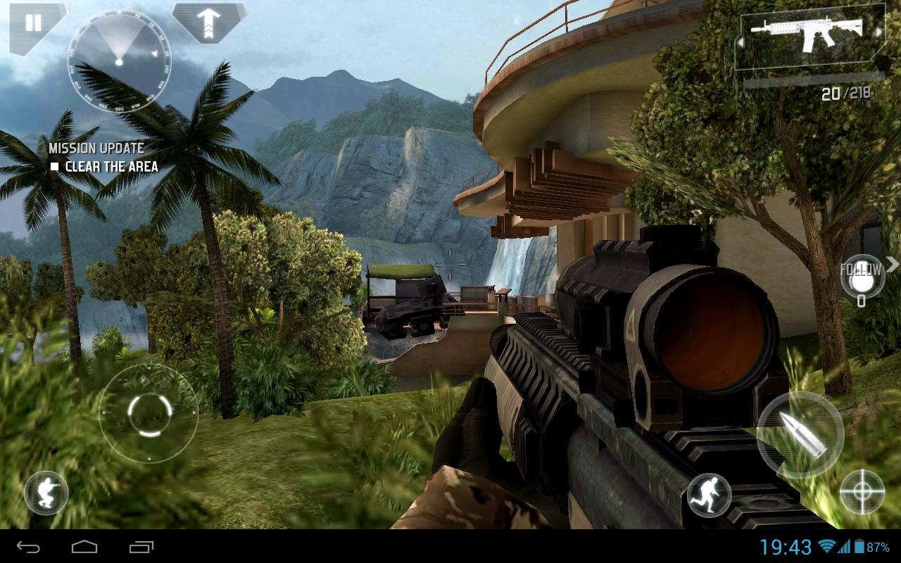 Modern Combat 4 Zero Hour mod apk PC And Modded Android