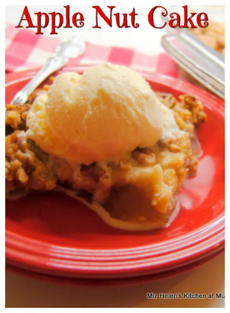 Apple Nut Cake at Miz Helen's Country Cottage