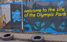 hoardings in Barbers Road