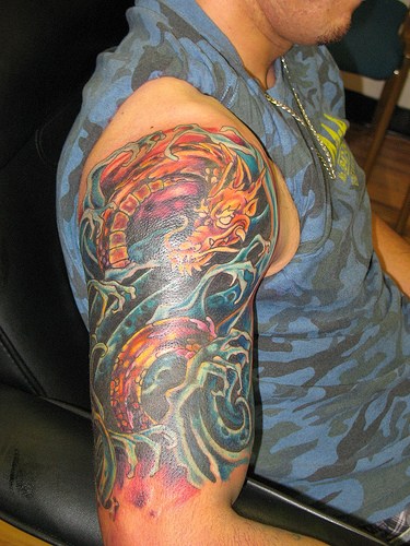 Japanese Dragon Tattoo Picture