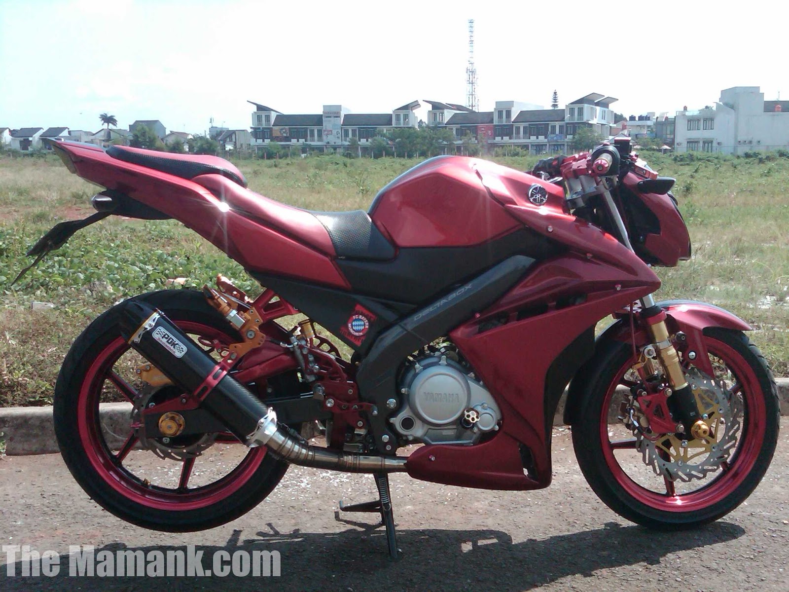 Modifikasi Vixion Merah Terupdate Kloro Modif