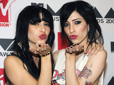 The Secret Life of The Veronicas was exposed yesterday - literally - after
