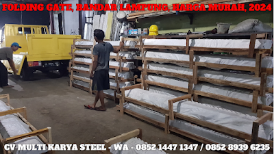 GAMBAR, FOLDING GATE,  BANDAR, LAMPUNG, HARGA, FOLDING GATE, PER METER, TERBARU, 2024