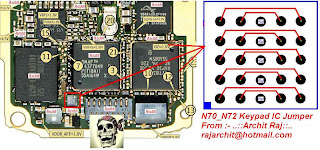 N70 Keypad Problem,N72 Keypad Problem,N70 Keypad Ways,N72 Keypad Problem,N70 Keypad Ic jumpers,N72 Keypad Ic Jumpers,Keypad Problem,Keypad Ways,N70, N72, NOKIA, 