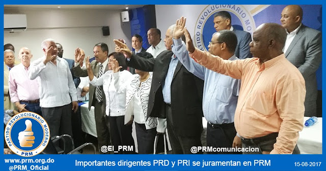 Diputada y ex diputado del PRD se juramentan en el PRM