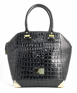 Juno Maceio Black Mock Croc Bag, £69