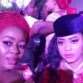 #Oba2018 photos from Nollywood stars Okiki Afolayan and Abimbola Ogunnowo's traditional wedding.