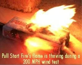 Pull Start Fire Pull String Firestarter, This Item Helps You Start A Campfire Very Easily Without Matches Or Lighter