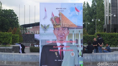 BEM UGM Beri Gelar Jokowi Alumnus UGM Paling Memalukan, Berikut Deretan Kritik BEM Seluruh Indonesia