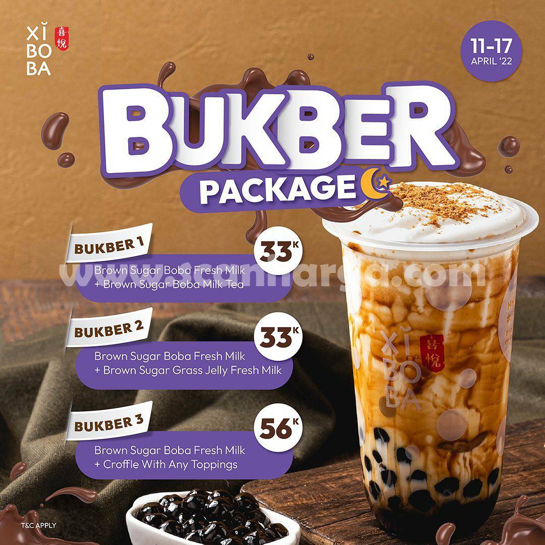 Promo XIBOBA Paket BUKBER RAMADAN harga mulai 33Ribu*