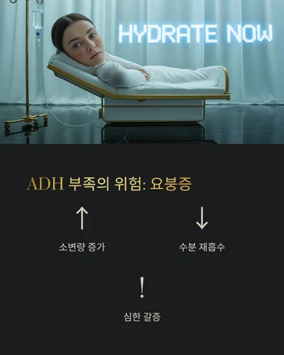 ADH가 부족할 때: 요붕증