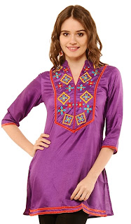 Folklore Viscose Kurtis