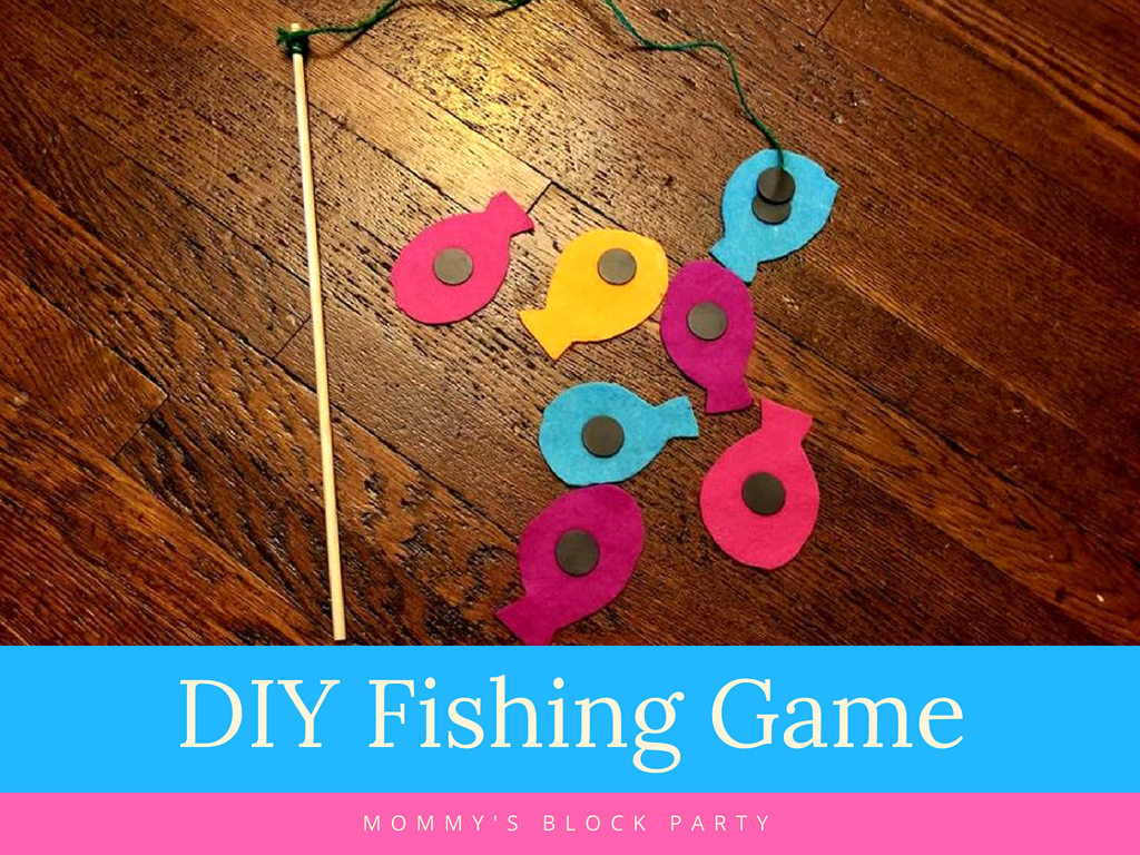 DIY Fishing Game for Kids - Mommy's Block Party