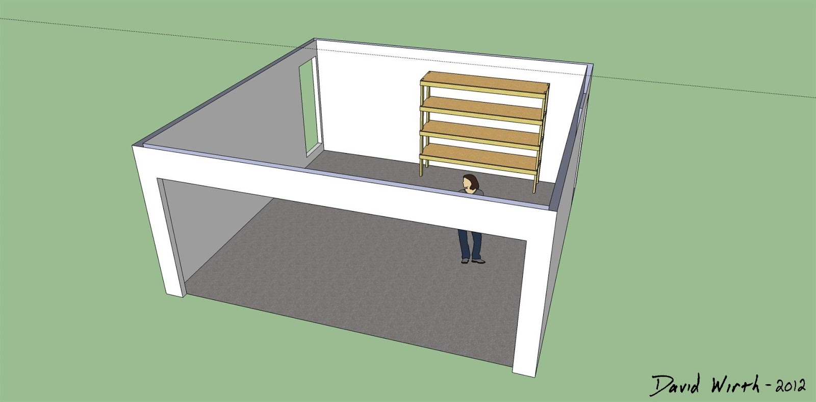 How to Build a Shelf for the Garage