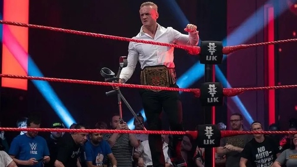 Илья Драгунов отказался от титула чемпиона WWE NXT UK