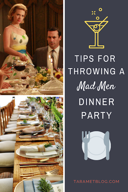 Tips for Throwing a Mad Men Style Retro 50s Dinner Party