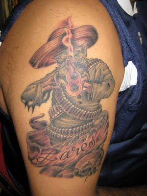 Men of arm tattoo