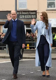 Prince and Princess of Wales Visited Northern Ireland