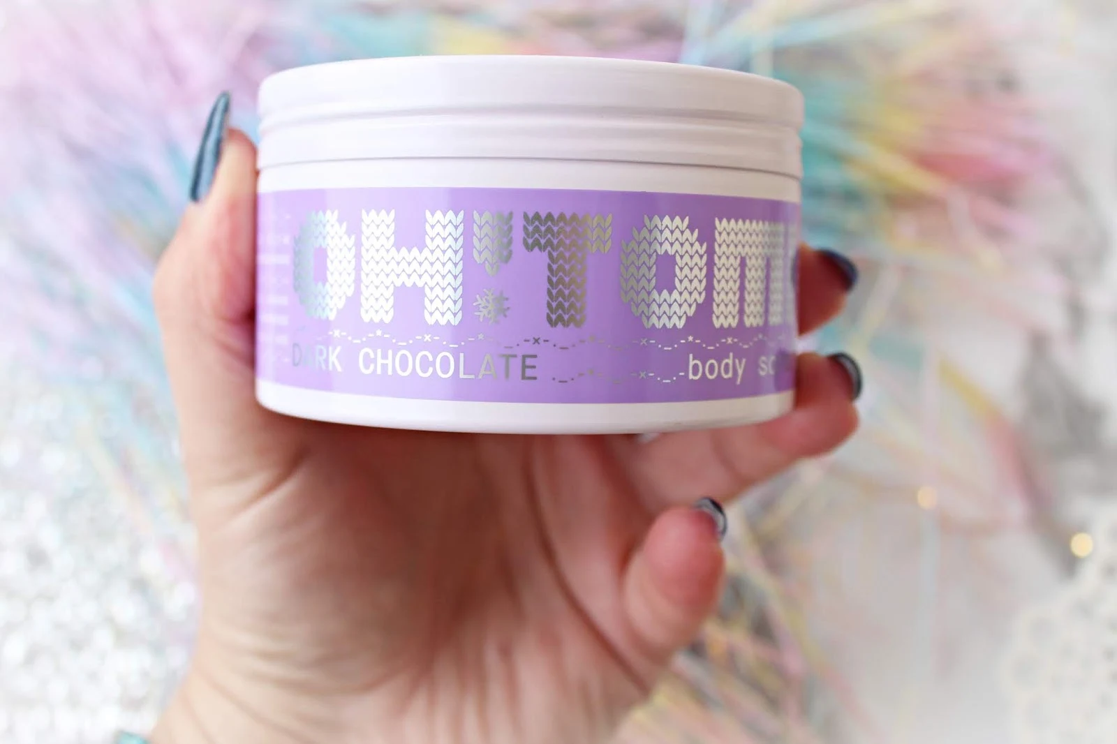 OH!TOMI dark Chocolate body scrub