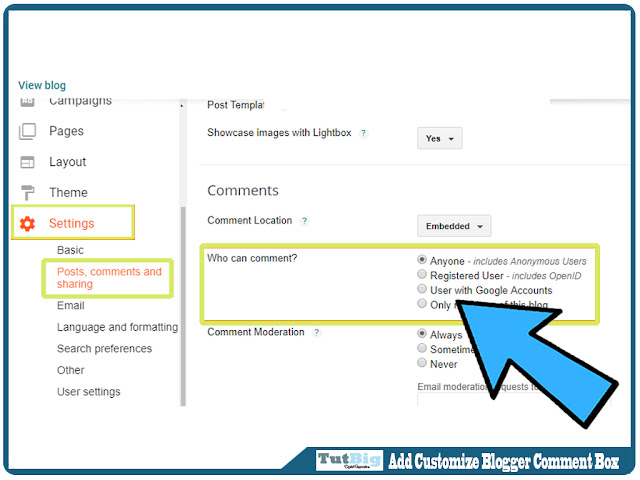  welcome to the Tutbig Blogger tutorial today I will show you how to allow anonymous comme How to Allow Anonymous Comments On Blogger