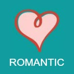 romantic book icon