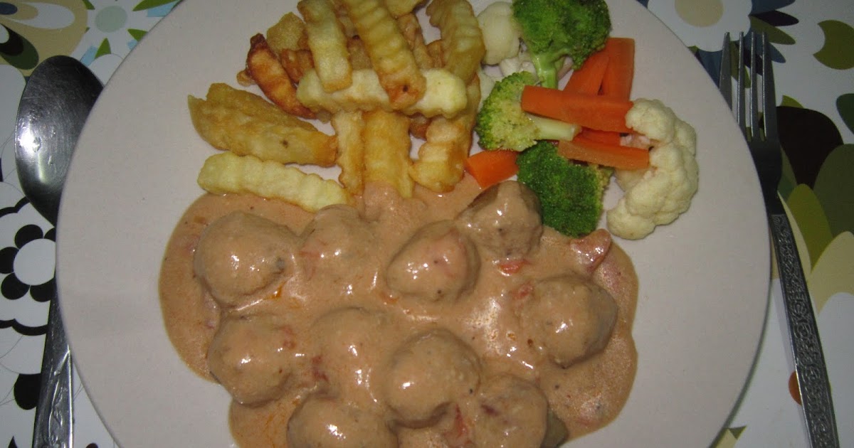 Resepi Swedish meatball untuk berbuka puasa