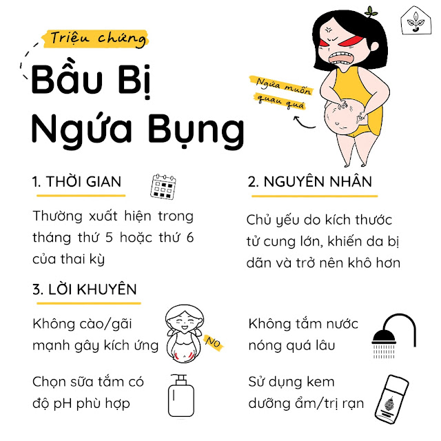 Ngứa bụng là tình trạng khá phổ biến ở phụ nữ mang thai