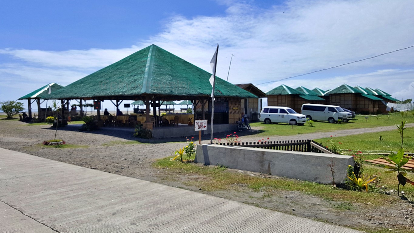 function hall at Sabang Daguitan Surf Camp in Dulag Leyte