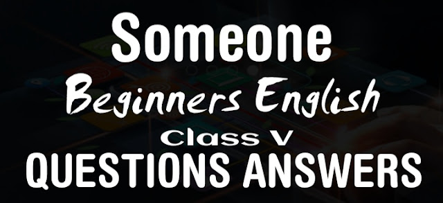 Someone Class 5 Beginners English Questions Answers