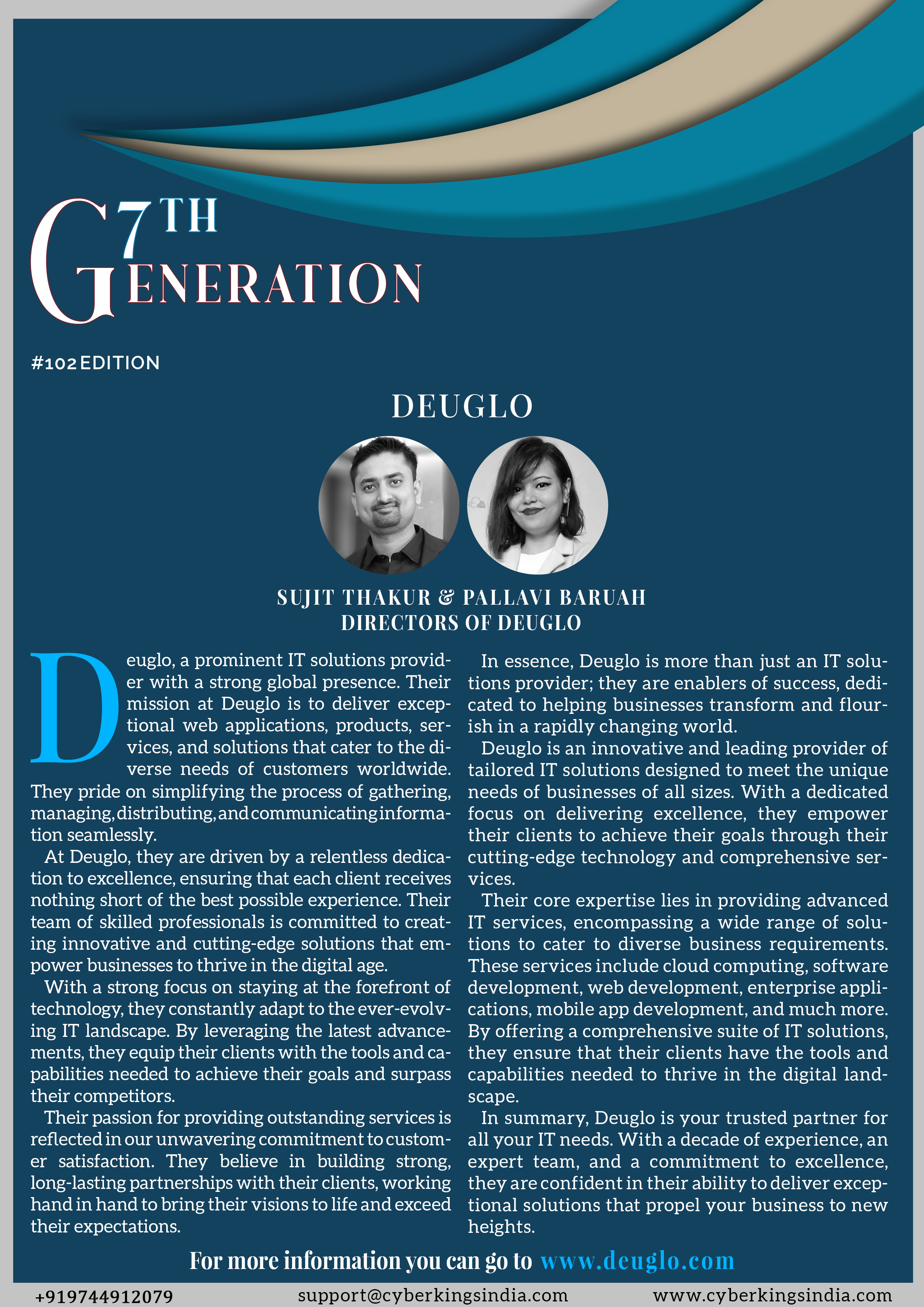 Pallavi Baruah, Sujit Thakur