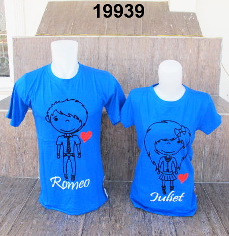  Kaos  Couple  Romeo Juliet Toko Online Oqie Aiiu