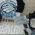 Trio é preso com mais de mil porções de drogas no Lobato