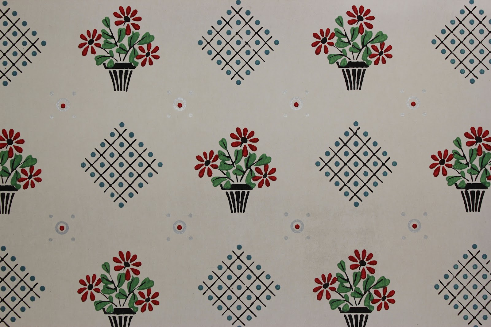 Rosie's Vintage Wallpaper: History of Kitchen Wallpaper