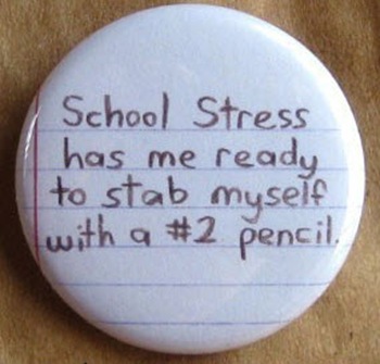 pencil stab