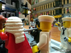 LEGO Close up view sailors judge Emporium modified