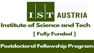 IST Postdoctoral Fellowship Program in Austria 2024/25 | Fully Funded