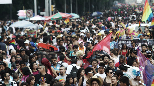 Foto de la marcha del orgullo gay de la Ciudad de México | Ximinia