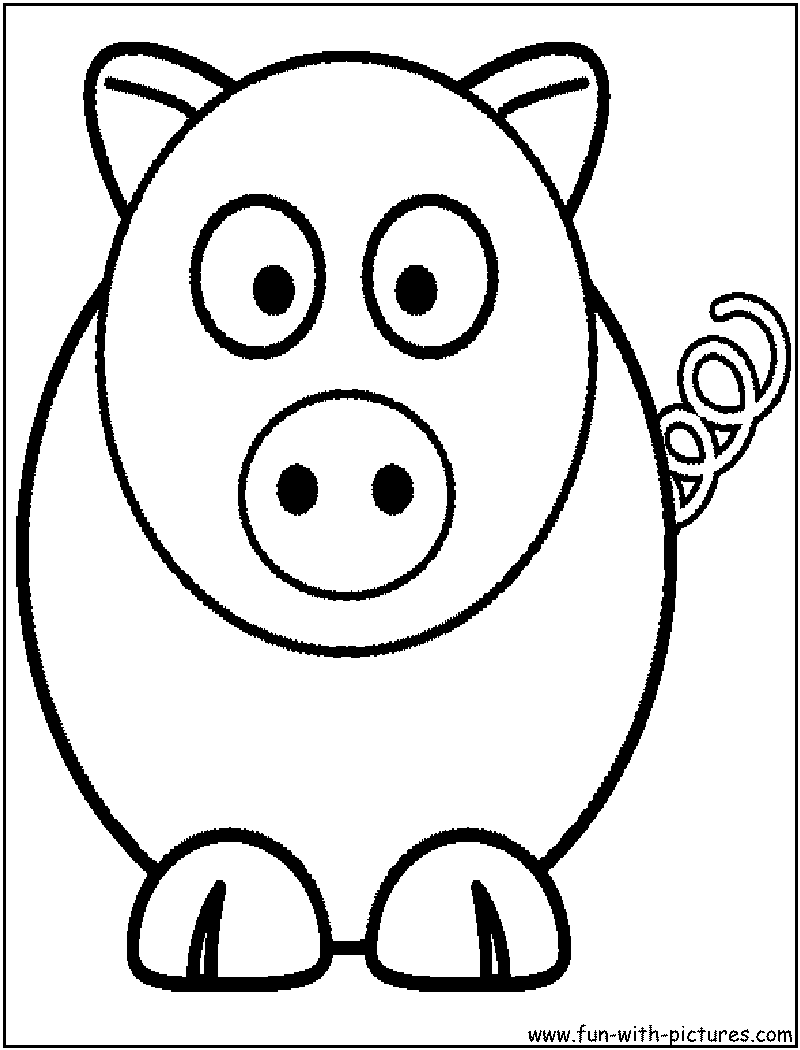 Cartoon Animals Coloring Pages  Cartoon Coloring Pages
