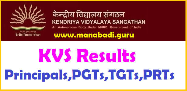 Results, KVS Results, Kendriya Vidyalaya Sangatham, Merit List