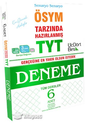 345 6'lı TYT Denemeleri PDF indir