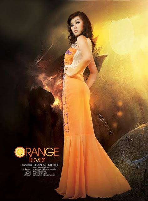 chan me me ko with orange fever theme