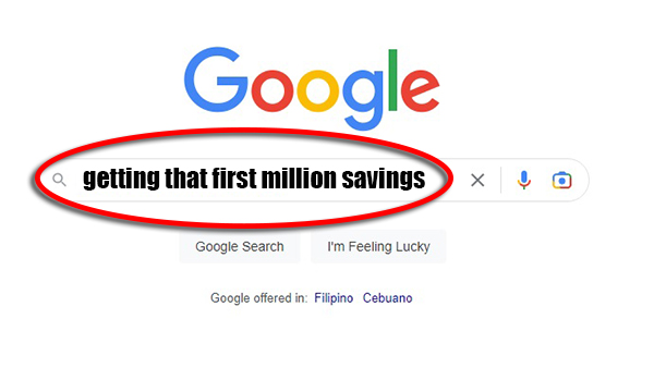 getting that first million savings
