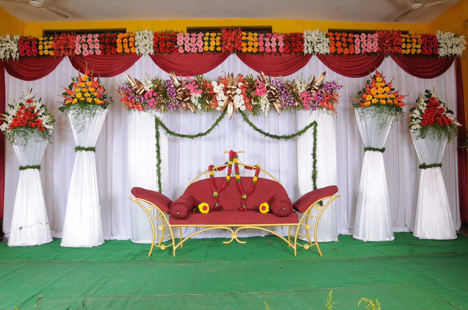 indian wedding stage design