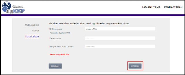 Cara Daftar Pengguna Baru Sistem Portal MyKKP 