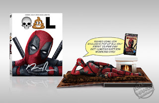 SDCC 2016 FOX Exclusive Deadpool Pop-Up Blu-ray with VHS