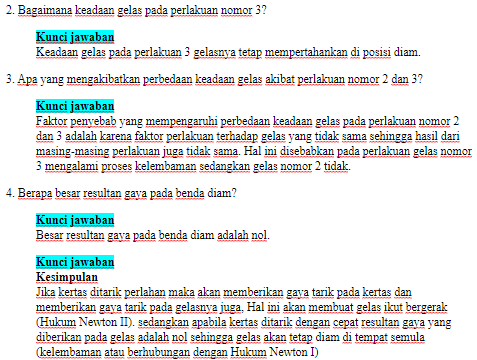Kunci Jawaban Ipa Kelas 8 Halaman 12 Ayo Kita Lakukan Aktivitas 1 2 Bab 1 Ilmu Edukasi