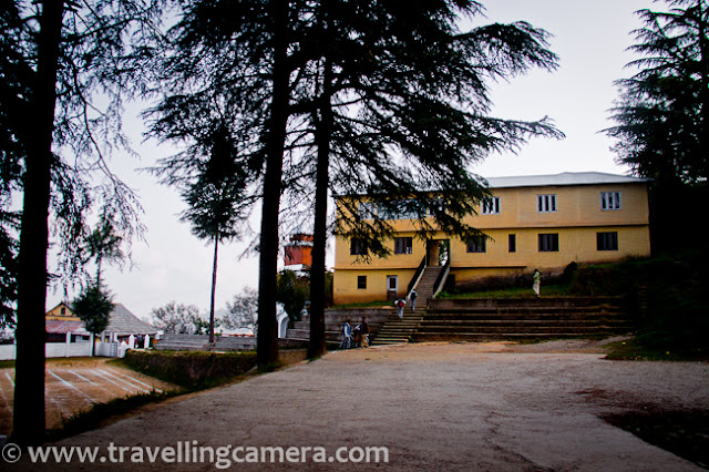 During one of the trips to Himachal, we crossed Kotgarh when moving from Tani Jubber to Kullu Sarahan/Nirmand. Kotgarh is a small region which is located approximately 12 km from Narkanda. This region is surrounded by Himalayas and town is mainly famous for apples. Apart from Apple region of Himachal pradesh, Kotgarh was one of the earliest mission stations of North India..This campus has a missionary school and Church with Gothic architecture... Kotgarh was a part of the province of Punjab. It was Church Missionary Society (CMS) from England that opened its centre at Kotgarh in 1844. It became a mission station along with Simla, Kangra and Dharamsala. Kotgarh was ideally situated in terms of Christianisation.School kids waiting for first bell  of the day..Kotgarh was a station of the British army during the 1814-1816 Gorkha war. A 2 storey building was there to serve as British officers' mess. In the coming years, the British army withdrew from Kotgarh.This Church stands in the middle of the town and this drew our attention about the place. Kotgarh Church was built in 1872 and it's located near the Army mess. The church is not a very tall building and having a tower bell. The front window has a painting of Christ. The exterior is a combination of austerity and simplicity. It was used for daily morning and evening services.This church is now filled with mature shrubs and apple trees in its backyard, which enhances overall settings of this place. On other side of the Church a school was opened and was named after Gorton, who was a distinguished servant in Simla. Later this school came under the mission control. The school grew gradually and in 1886 it could boast of a substantial figure of students studying here — 13 boys and two girls. Some medical work was carried at Kotgarh too. A hospital that comprised only four beds was highly beneficial to the natives and the mission societies.Kotgarh with its picturesque location soon became a summer retreat for the missionaries in the plains. Books written during the early 19th century have travelling experiences of missionaries.  A photograph of one of the playgrounds of Gorton Mission School, Kotgarh, Shimla, Himachal Pradesh !!!Currently Kotgarh does not reflect strong Christian characteristics. However the legacy of the missionaries is depicted in the domain of the church and the school. 