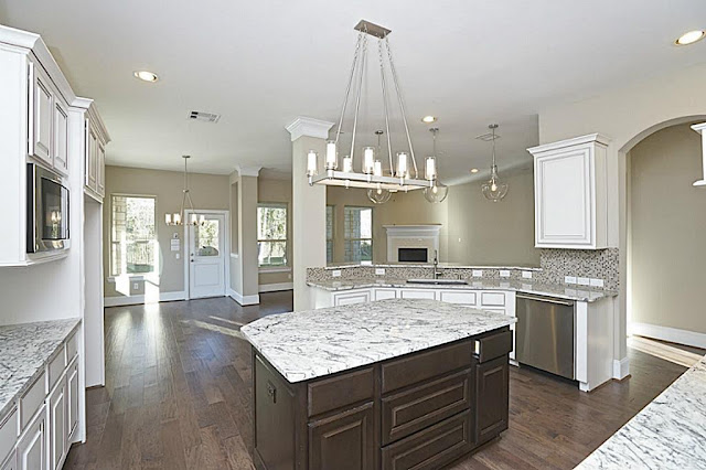 Farmhouse-Open Concept-Kitchen Island- From My Front Porch To Yours