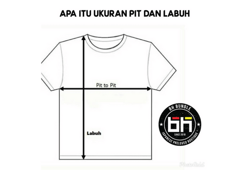 ukuran pit baju