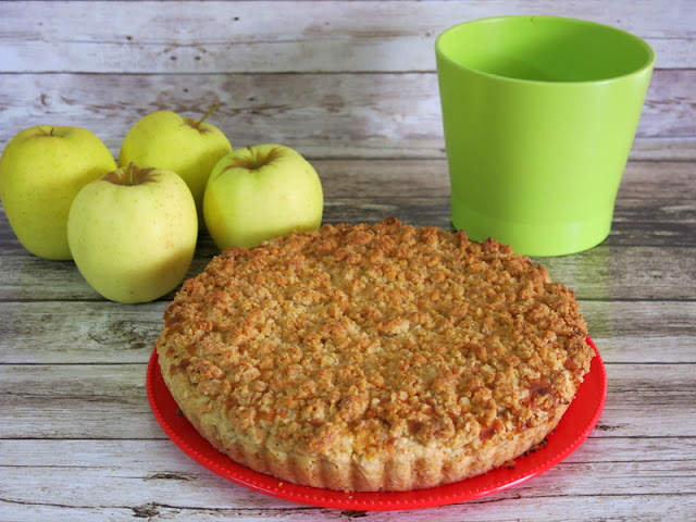 SBRICIOLATA DE MASCARPONE Y MANZANA